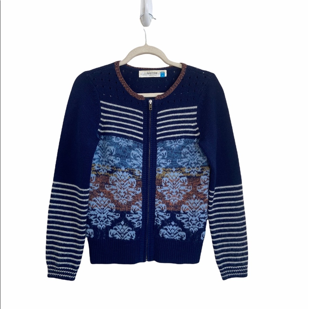 Anthropologie Sparrow Arras Wool Sweater